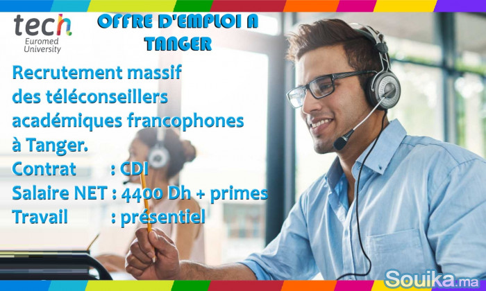 OFFRE D'EMPLOI A TANGER