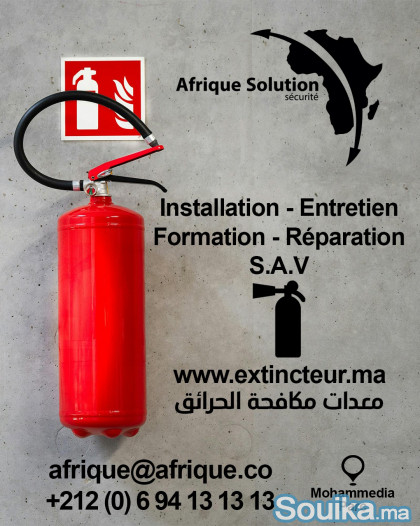 Rabat Extincteurs d'incendie Maroc