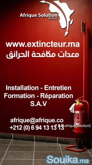 Rabat Extincteurs d'incendie Maroc