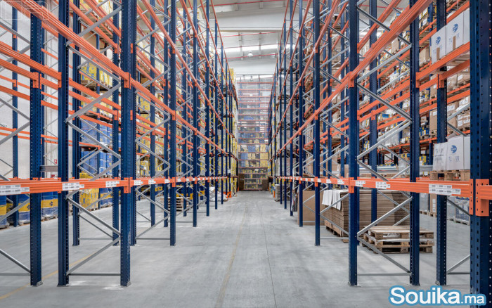 Rayonnage léger en acier époxy