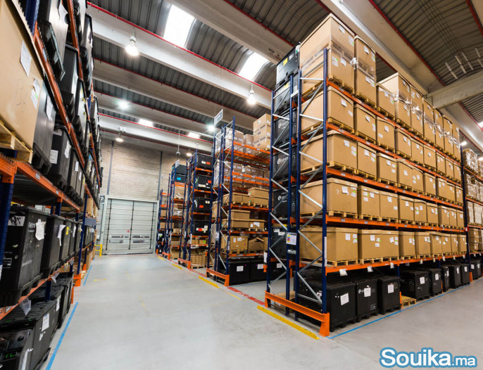 Rayonnage léger en acier époxy