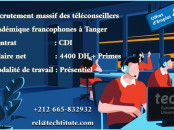 OFFRE D'EMPLOI A TANGER - 4400 dh netprimes