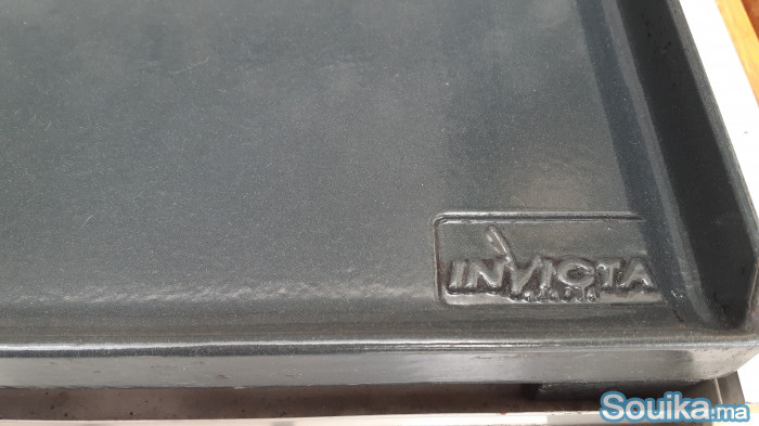 PLANCHA 3 FEUX PLAQUE ÉMAILLÉ