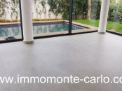 A louer villa de standing avec piscine à Hassan