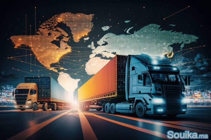 Poids lourd à Casablanca