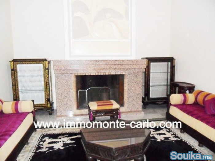 villa avec chauffage central à Souissi