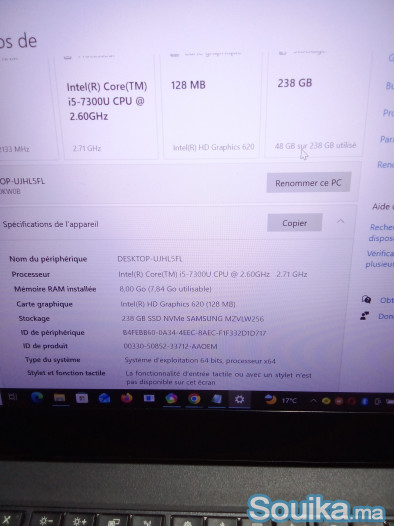 Pc Portable LENOVO ThinkPad i5 G7 Double Batterie