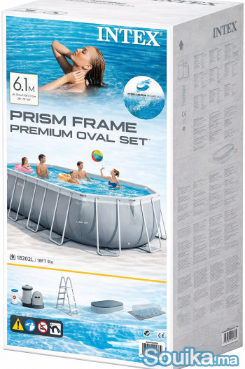 grande piscine hors sol 6.10m neuve
