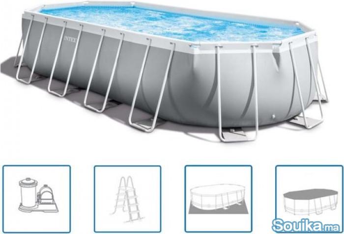 grande piscine hors sol 6.10m neuve