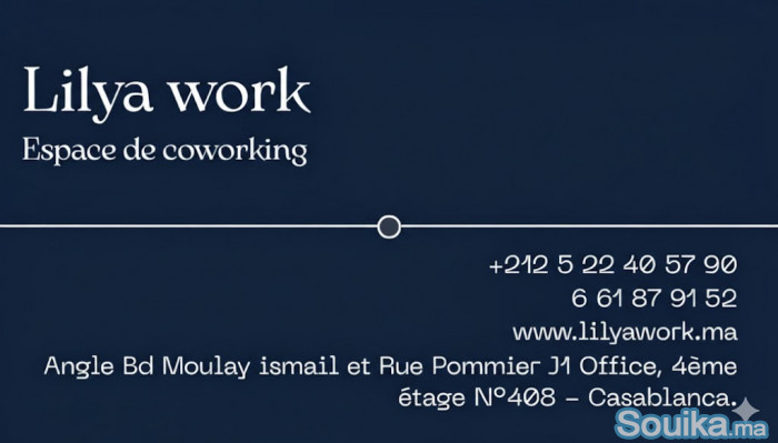 LOCATION D'ESPACE DE BUREAUX COWORKING