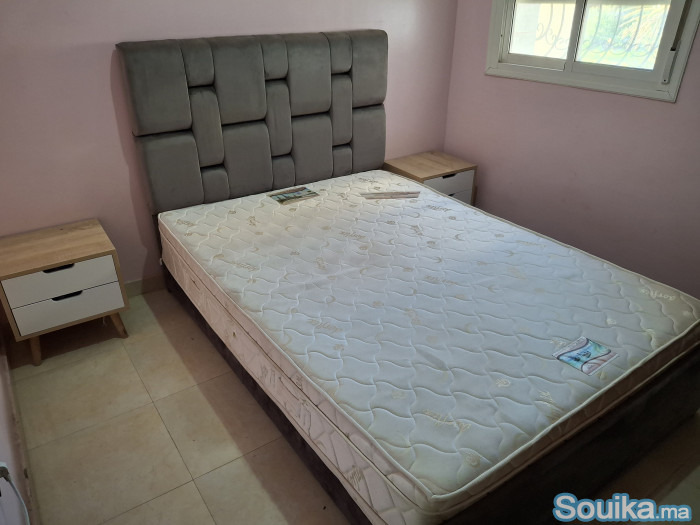 Lit Matelas 2 Chevets