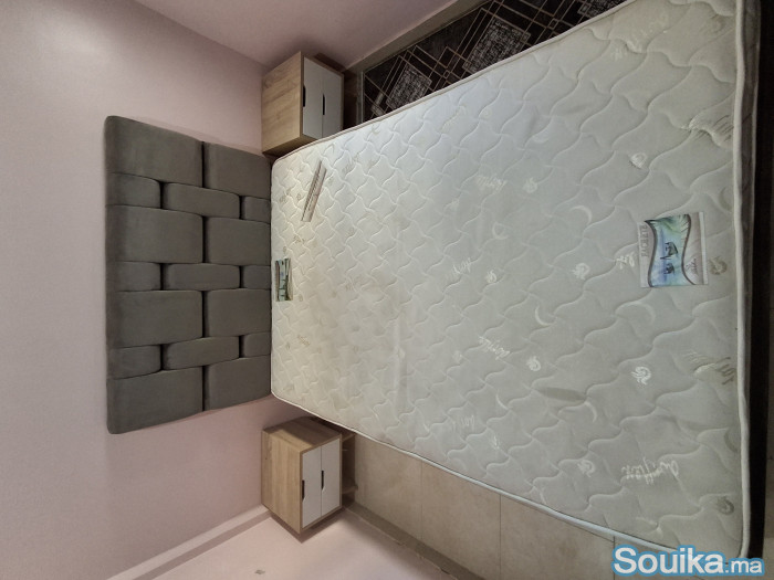 Lit Matelas 2 Chevets