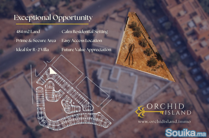 Prime Land for Sale in Marrakech 484 m in Janat