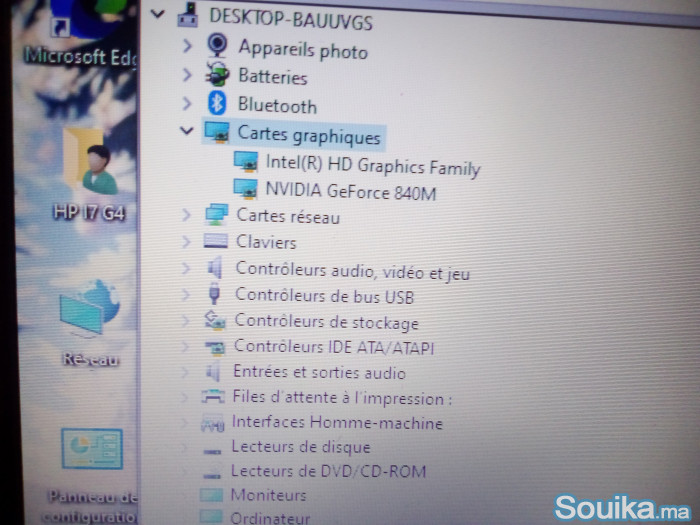 Pc Portable HP Core i7 G4 Double Graphiques 8Go RA