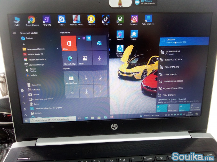 Pc Portable HP ProBook Écran 14 Intel Core i3 8eme