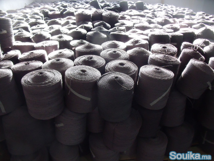 FABRICATION DE CORDE FICELLE NOIRE PP 500