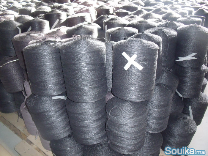 FABRICATION DE CORDE FICELLE NOIRE PP 500