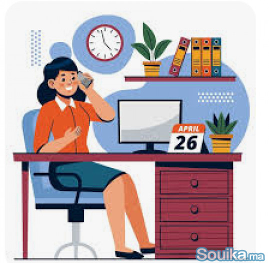 Assistante administrative a distance