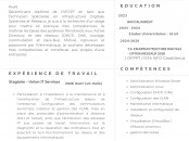 Recherche de stage Technicien Infrastructure Rés