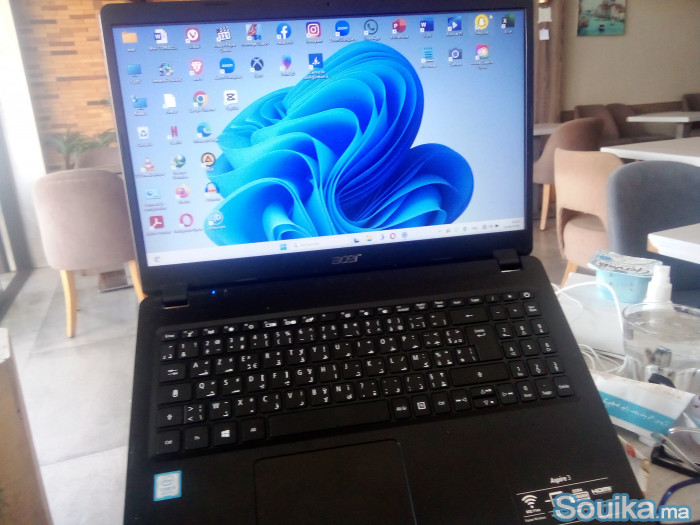 Acer aspire G8 256 SSD RAM 8 Double Graphique
