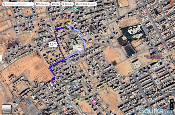 Terrain commercial 74m2 à vendre à Tiznit