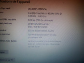 Pc HP ProBook i5 G4 Batterie 5H 8GoRAM 256Go SSD