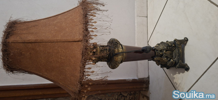 Superbe Lampe de Table Vintage Style Orientale