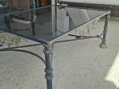 Salon jardin en fer forger