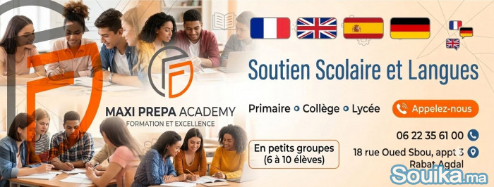 cours de soutien scolaire sur mesure