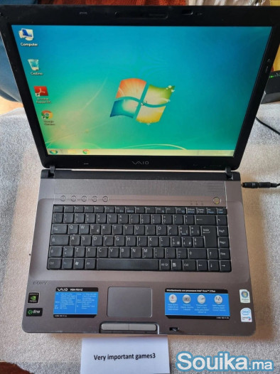 Vente un pc sony vaio